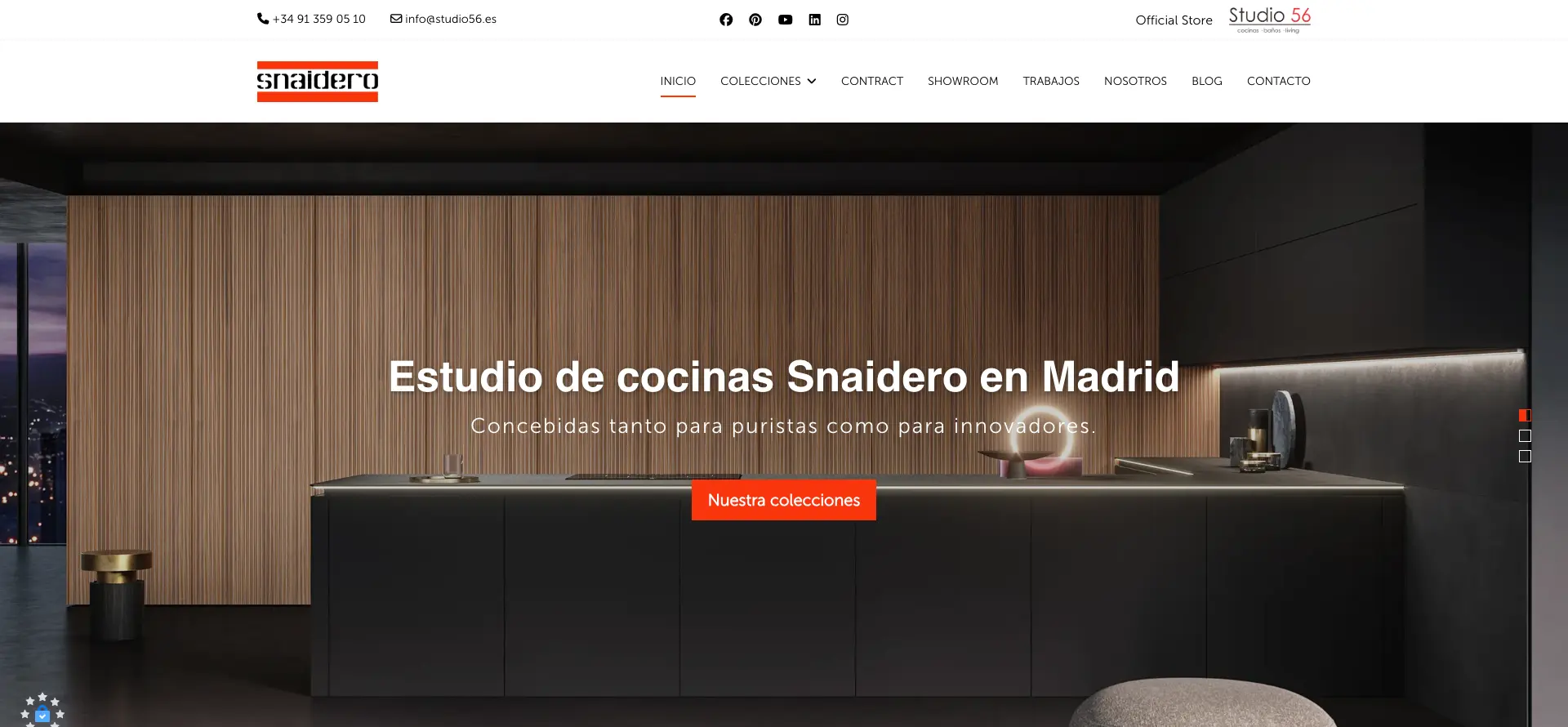 Web Snaidero Madrid